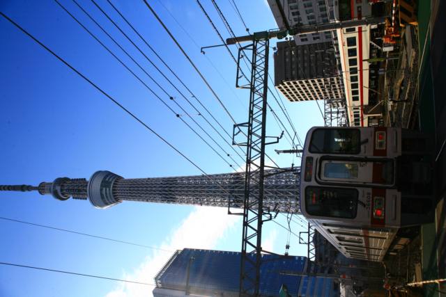 【日本の風景ポストカード】東京スカイツリーのある風景17　はがきハガキ葉書