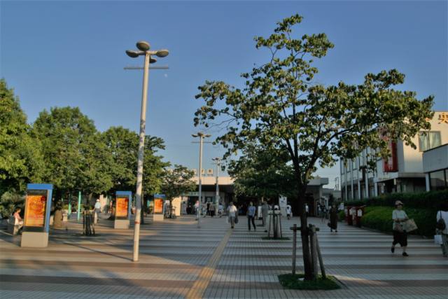 【日本の風景ポストカード】神奈川県横浜市青葉区たまプラーザ駅2002年の葉書ハガキはがき photo by MIRO