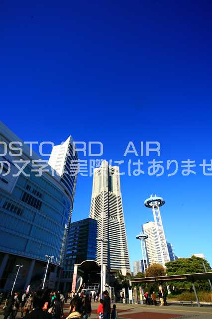 Rakuten - 【日本の風景／横浜のポストカード】神奈川県横浜市みなとみらいランドマークタワーのはがきハガキ photo by MIRO
