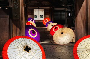 【日本の風景ポストカード】長野県長野市灯明祭り2024善光寺世尊院釈迦堂3のハガキはがき葉書photo by MIRO