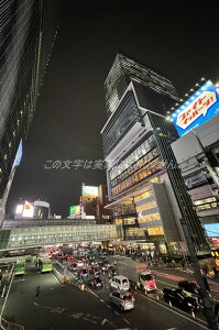 【日本の風景ポストカード】夜の東京都渋谷ヒカリエのある景色2025年のポストカード絵葉書1はがきphoto by MIRO