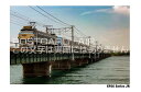 【鉄道のポストカード】「EF66 Series JR」JR貨物列車と相鉄20000系の葉書 ハガキ photo by MIRO