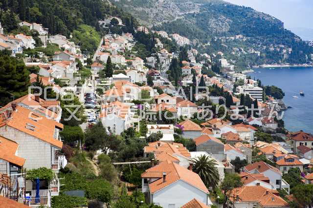 【クロアチアの風景ポストカード】ドブロブニクのはがきハガキ葉書 撮影/photo by SHIGERU MURASHIGE