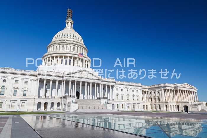 【アメリカ風景ポストカード】アメリカワシントンDCのアメリカ合衆国議会議事堂（United States Capitol）のハガキはがき絵葉書
