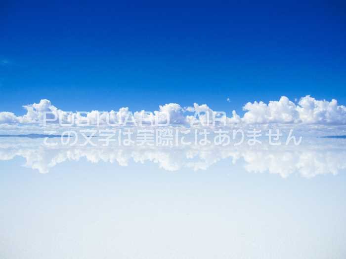 【世界の観光スポットポストカード】ウユニ塩原のハガキはがき絵葉書