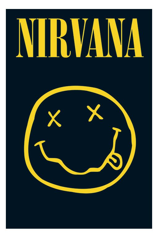 ニルバーナ Nirvana (Smiley) ポスター