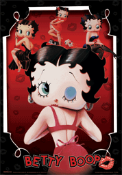 ベティブープ Betty Boop　3D レンチキュラー ポスター(110308)