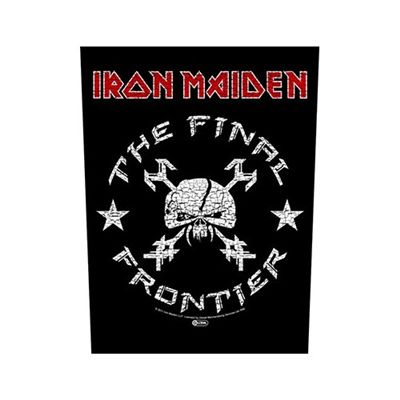 アイアン・メイデン ジャイアントパッチ Iron Maiden Back Patch: The Final Frontier Vintage Skull 140314 