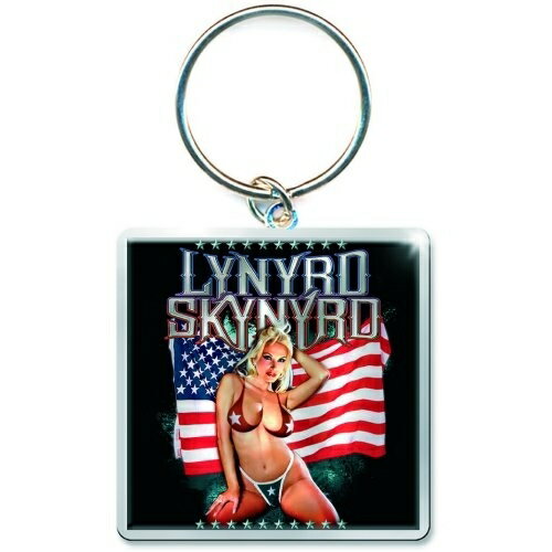 レーナード・スキナード メタルキーリング Lynyrd Skynyrd Standard Keychain: Bikini Girl(121004)