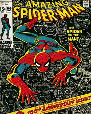 スパイダーマン　ミニポスター　Spider-man (Cover)(140423)
