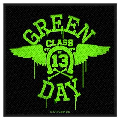꡼󡦥ǥ åڥGreen Day Sew-on Patch: Neon Wings(131217)