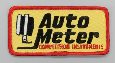 オフィシャル　レーシング　パッチ（ワッペン） Autometer 4" Official Racing Patch