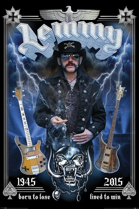 レミー・キルミスター ポスター　Lemmy (Commemorative)(160204)