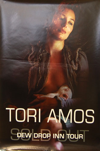ヴィンテージ　プロモーショナル　ポスター トーリ・エイモス Tori Amos Dew Drop Inn tour