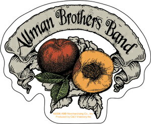 オールマン・ブラザーズ・バンド デラックスステッカー The Allman Brothers Pea ...