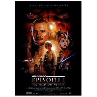 サイズ：61cm x 91.5cm スター・ウォーズ エピソード1/ファントム・メナス』（スター・ウォーズ エピソードワン/ファントム・メナス、原題：Star Wars: Episode I The Phantom Menace）は、1999年に公開されたアメリカ映画。　