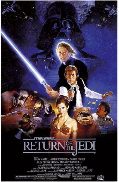 スター・ウォーズ エピソード6/ジェダイの帰還 ポスター Star Wars Return Of The Jedi (One Sheet)(140521)