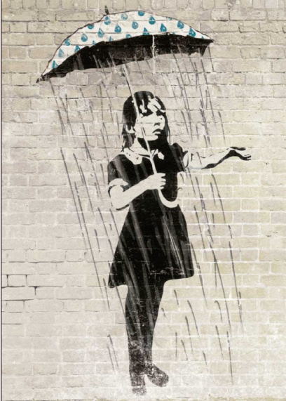 【送料￥250〜】 バンクシー ポストカード Banksy Street art Step into the world...