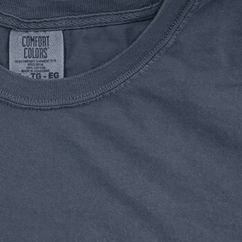 コムフォートカラーズ 後染め 6oz 長袖 Tシャツ 無地 Comfort Colors / （メール便は1枚まで可）ネイビー