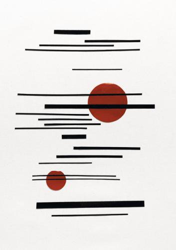 【50x70cm】ATELIER CPH - CIRCLES #06 (CPH15) アートプリント ポスター 北欧 デ...