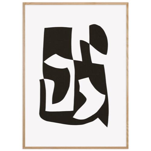 【30x40cm】ATELIER CPH - Object blanc (CPH24) | アートプリント ポスター 北欧 デンマーク インテリア シンプル おしゃれ