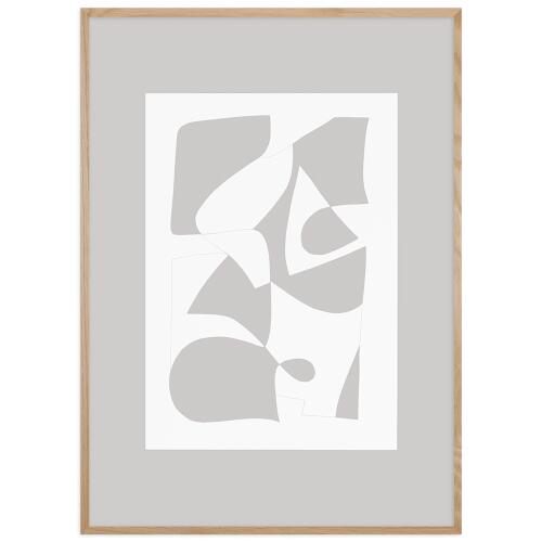 Rakuten - 【30x40cm】ATELIER CPH - Object blanc (CPH28) | アートプリント ポスター北欧 デンマーク インテリア シンプル おしゃれ