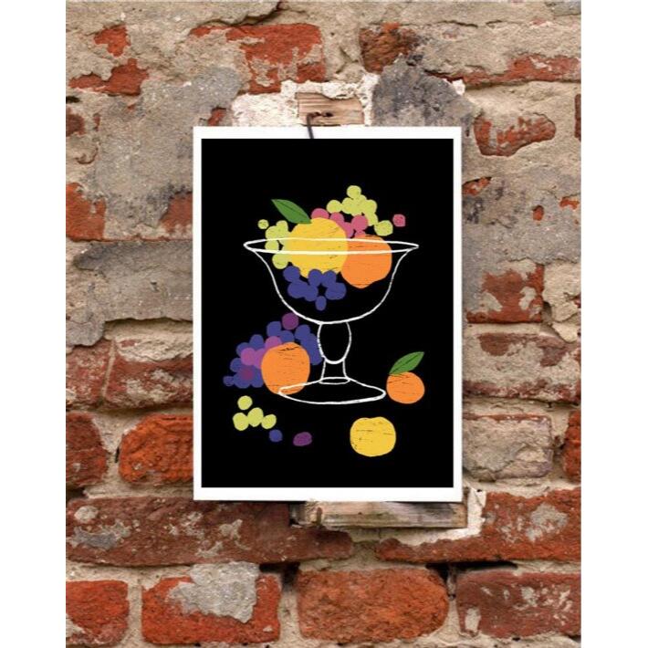 ANEK | Still Life - Grapes & Lemons and Oranges | ȥץ/ݥ (50x70c...