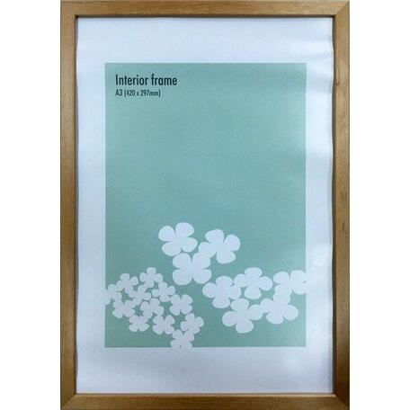 【A3】BICOSYA | インテリアフレーム | 木製額縁 | A3サイズ (natural)【Interior Frame ナチュラル】 ギフト 誕生日プレゼント フレーム インテリア お誕生日 ポスターフレーム 雑貨 おしゃれ お洒落 フレームのみ フレーム 額 北欧 木製 ウッドフレーム 額縁