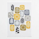 【A4】ELOISE RENOUF - Nature Blocks (yellow) アートプリント/ポスター 北欧 インテリア ボタニカル アブストラクト メ...