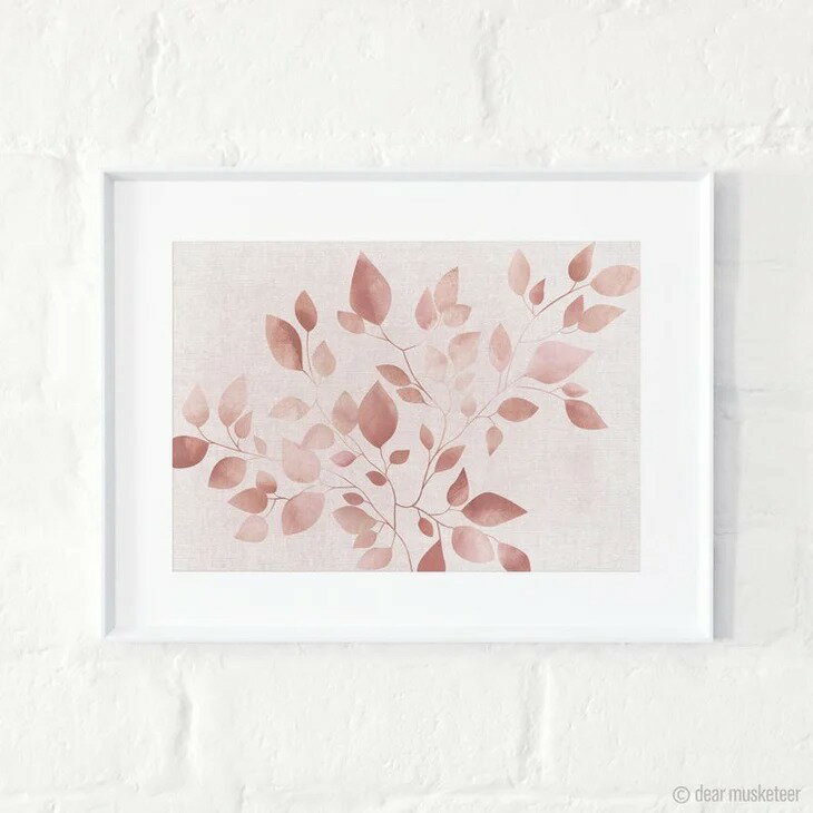 ��A3��dear musketeer - BOTANICAL PINK PRINT | �����ȥץ���/�ݥ��������̲� ����ƥꥢ ��������