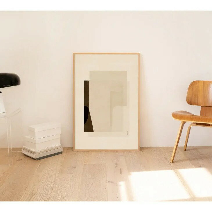 Rakuten - 【50x70cm】CARO CARO PRINTS - Abstract Textures No.13 Art Print (MNLT-13) アートプリント/アートポスター 北欧