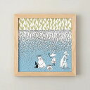 【20x20cm】a good view - NYORONYORONOTANE ニョロニョロの種 (sax) フレームセット ムーミン アートポスター