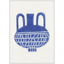 【A3】Alisa Galitsyna - Linocut Vase #6 A3 アートプリント/アートポスター 北欧 花瓶 ベース