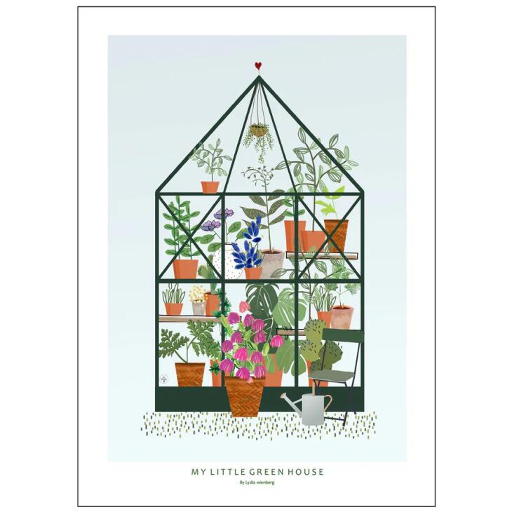 yA3zLydia Wienberg - My Little Greenhouse A3 A[gvg/A[g|X^[ k f}[N