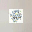 【SALE セール】【20x20cm】a good view - LEMON AND FIELD PEAS (ivory) 北欧 アートポスター 青山佳世 KA...