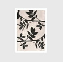 【A4】LACE & STRIPES - FLORA III PRINT アートプリント / ポスター メール便送料無料 北欧 雑貨 ウォールインテリア おしゃ...