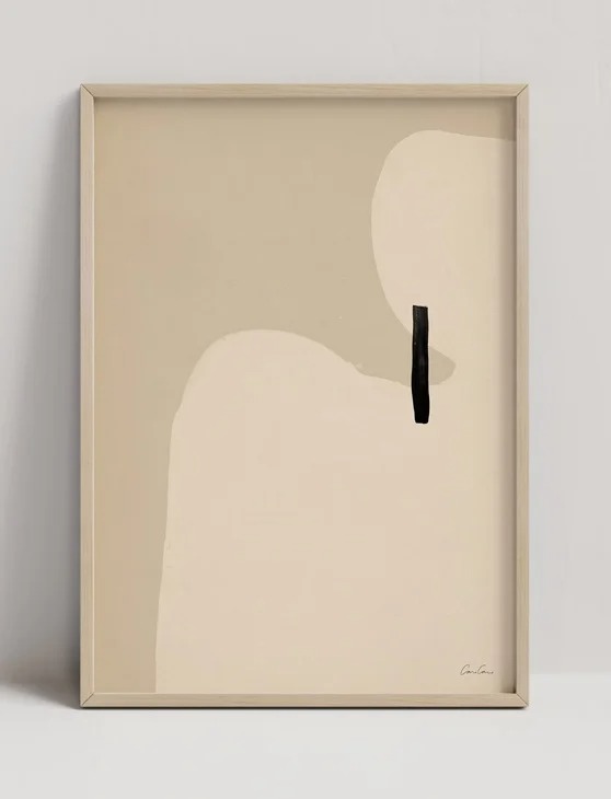 【50x70cm】CARO CARO PRINTS - Abstract Minimalist Art Print (ABST-22) アートプリント/アートポス..