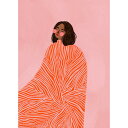 【30x40cm】Bea Muller - The Woman With the Swirls アートプリント/アートポスター 北欧 デンマーク