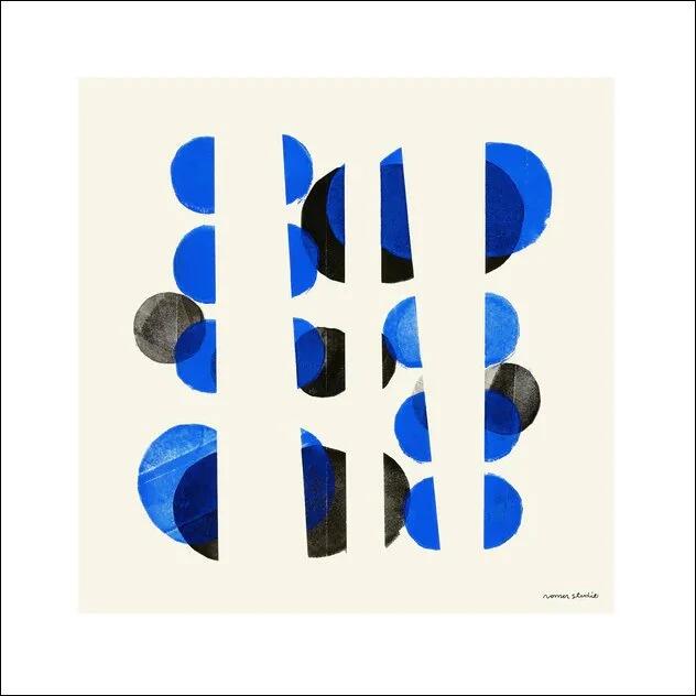 Rakuten - 【50x50cm】THE POSTER CLUB x Nomen Studio - Bleu à part 01 アートプリント/アートポスター 北欧 デンマーク