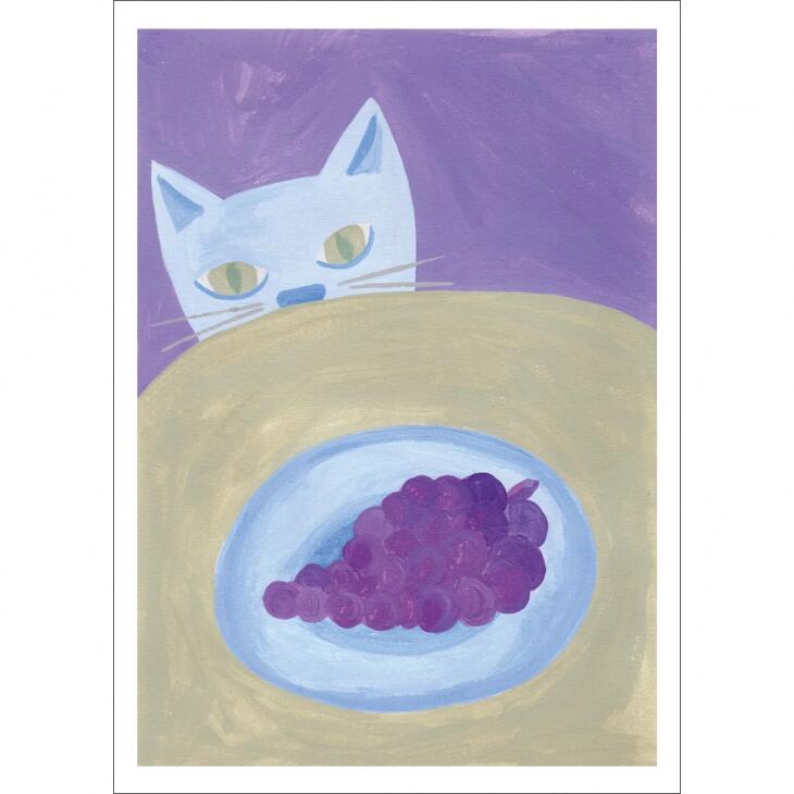 A3Iga Kosicka - Cat Likes Grapes ȥץ/ȥݥ ̲ ǥޡ