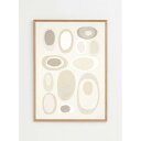 【50x70cm】ATELIER CPH - CIRCLE no.125 (CPH125) アートプリント ポスター 北欧 デンマーク アブストラクト