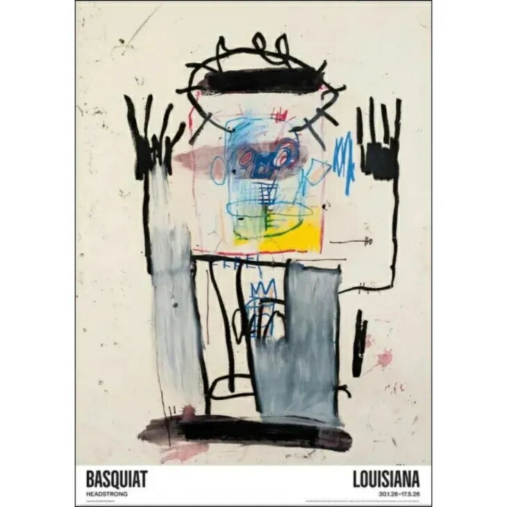 [A1]LOUISIANA - JEAN-MICHEL BASQUIAT - UNTITLED 1981 아트 프린트/포스터 바스키아 루이지애나 미술관