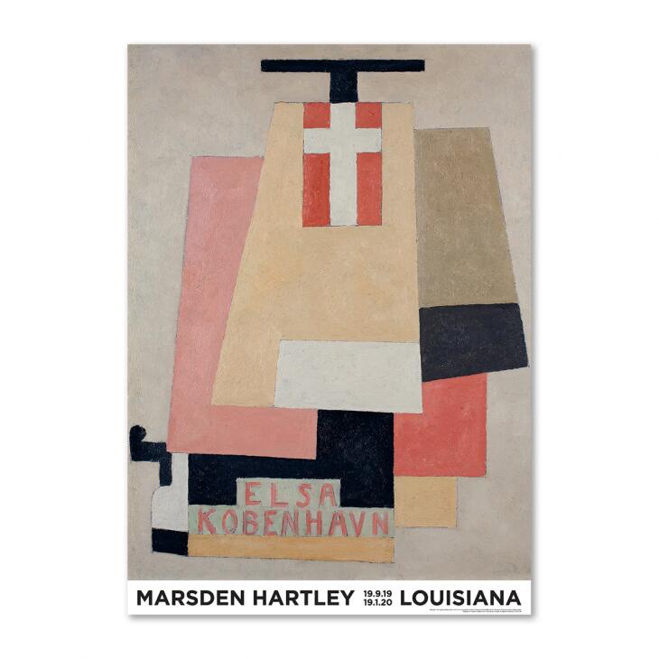 【A2】LOUISIANA - MARSDEN HARTLEY - ELSA COPENHAGEN (1916) アートプリント/アートポスター 北欧 デ..