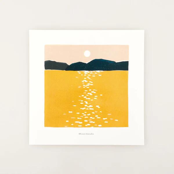 Rakuten - 【30x30cm】a good view - やさしい朝 北欧 アートポスター おしゃれ リビング 大川菜々子