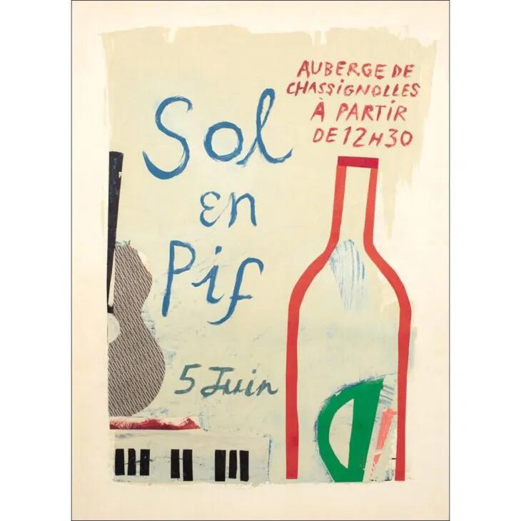 【50x70cm】THE POSTER CLUB x MAX OSOSKI - Sol en Pif アートポスター 北欧 ポスタークラブ パステル..