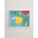 【40x50cm】FINE LITTLE DAY - A BIRD IN THE LAKE アートプリント/ポスター 北欧 インテリア デザイン リビング 波田...