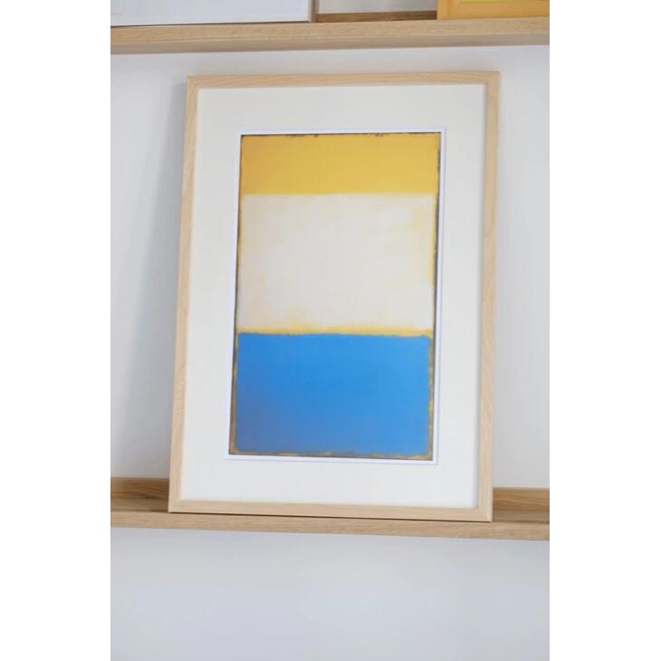 MARK ROTHKO (マーク・ロスコ) | Yellow, White, Blue Over Yellow on Gray, 1954 | アートポスター ...