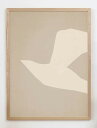 【30x40cm】CARO CARO PRINTS | Abstract Bird Art Print (ABST-06) | アートプリント / アートポスタ...