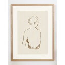 y30x40cmzCARO CARO PRINTS - Nude Figure Art Print (FGRT-06) | A[gvg/A[g|X^[ k AuXgNg