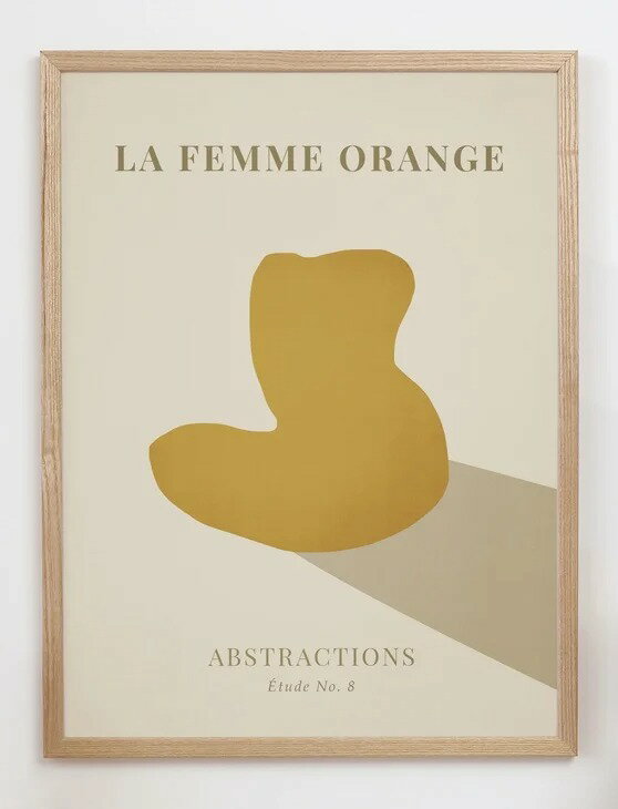 CARO CARO PRINTSOrange Nude Art Print (FGRT-03)アートプリント/アートポスター (30x40cm) 北欧 アブストラクト ハンガリーのCaro Caro Printsによる美しいアートポスター。 ハンガリーの湖に面したリゾート都市、シオーフォクを拠点に活動するKarolina Szekelyによるブランド、 Caro Caro Printsによるアートプリントが入荷しました。 現在的でシックなアブストラクトアートやミニマリスト的なスケッチを得意とした作風は、 美術館クオリティのジークレー印刷でプリントされた上質なウォールアートです。 当店でも人気のPaper CollectiveやAtelier CPH、FINE LITTLE DAYなどのポスターのファンにオススメです。 ■商品詳細 製造国 Hungary ブランド名 CARO CARO PRINTS 素材 200g/m2 Fine Art Paper 取り扱いサイズ 30x40cm コンディション 新品 配送方法 宅配便 / メール便 備考 - ★在庫の無い商品、サイズ、カラーにつきましてはお取り寄せ可能な場合もございます。お気軽にお問い合せください。 ★色味はブラウザ上と、実際の商品とは誤差があることがございます。予めご了承ください。